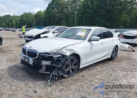 2020 BMW 330I xDrive z USA, uszkodzony, nr VIN 3MW5R7J09L8B29171